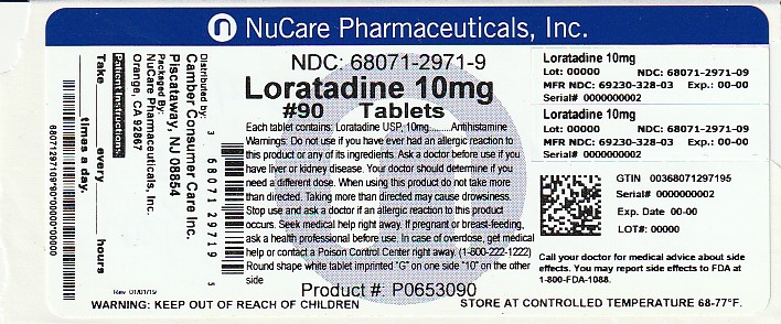 Pill image for Loratadine Tablets, 10 Mg