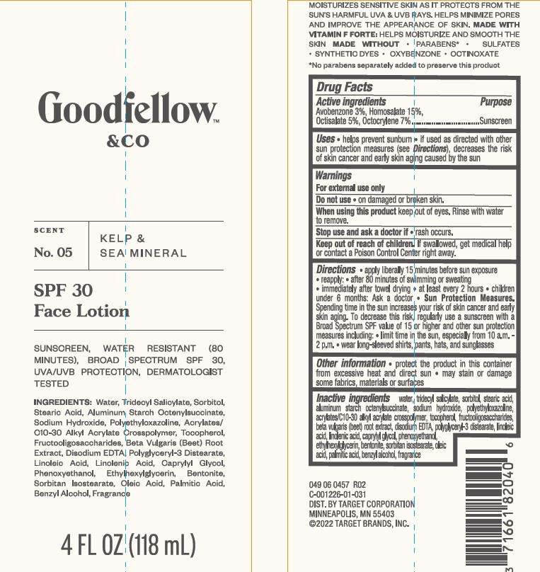 Pill image for target goodfellow & co spf 30 face lotion scent no. 05 kelp & sea mineral