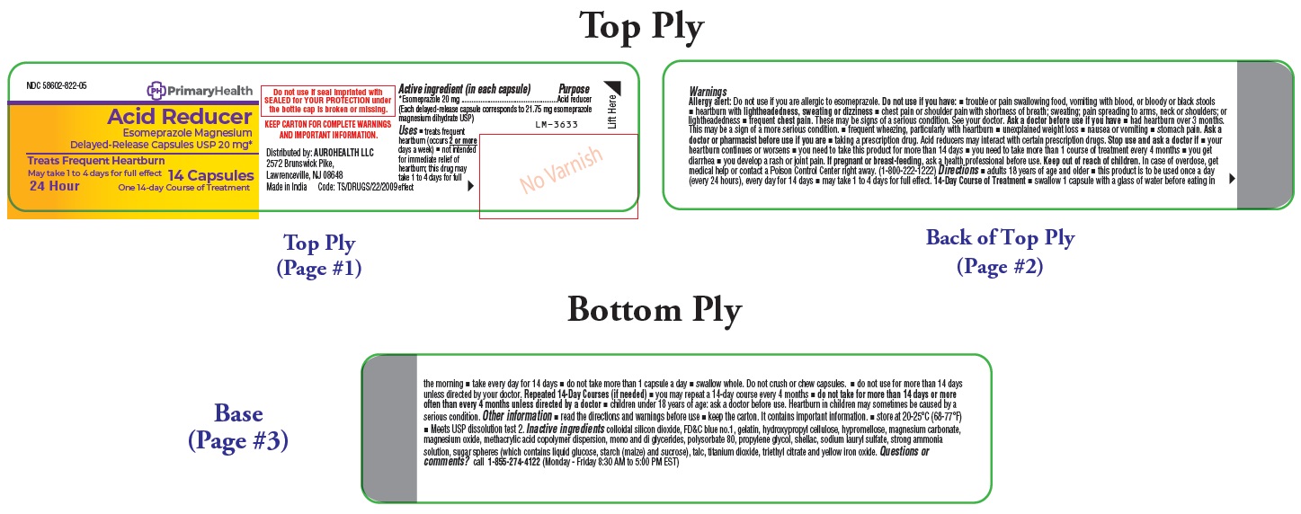 Pill image for Esomeprazole Magnesium Delayed-release Capsules Usp 20 Mg*