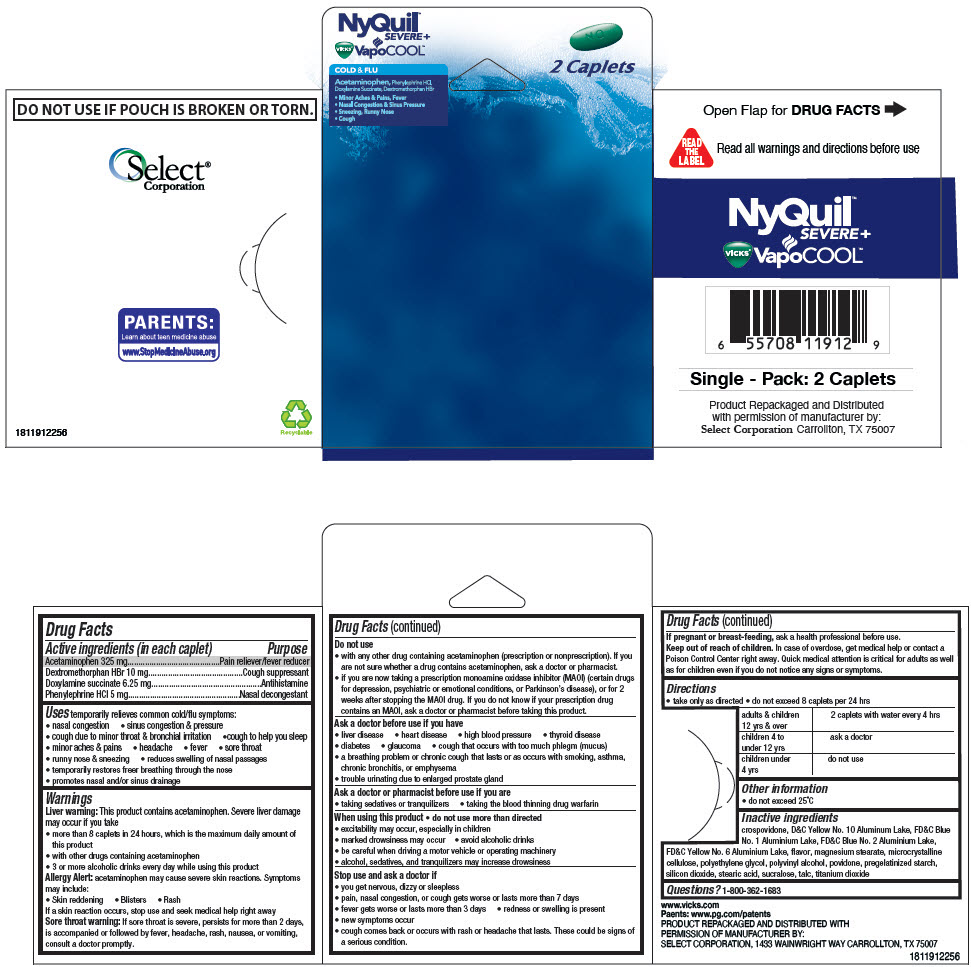 Pill image for Nyquil™ Severe Plus Vicks Vapocool™ Cold And Flu