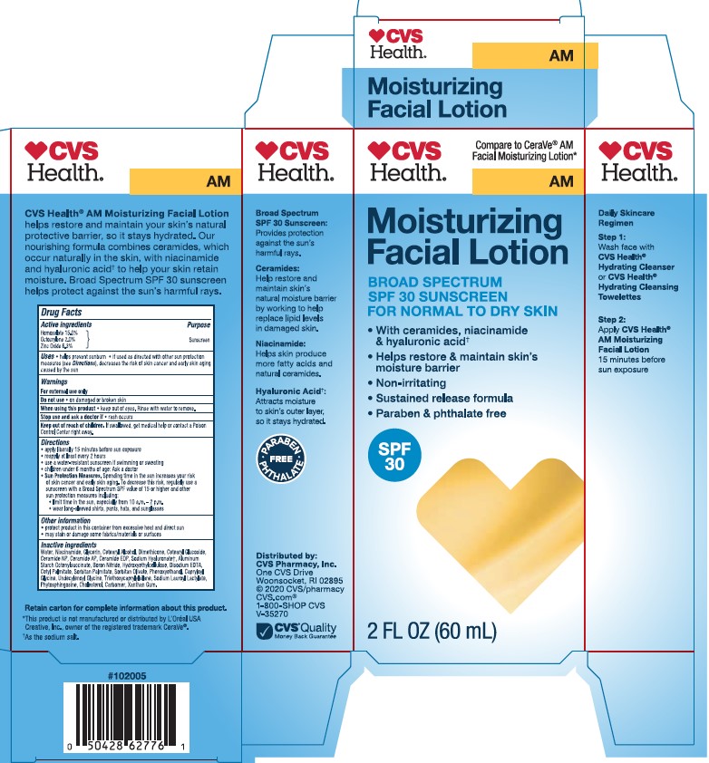 Pill image for Cvs Health Am Moisturizing Facial Lotion Broad Spectrum Spf 30 Sunscreen