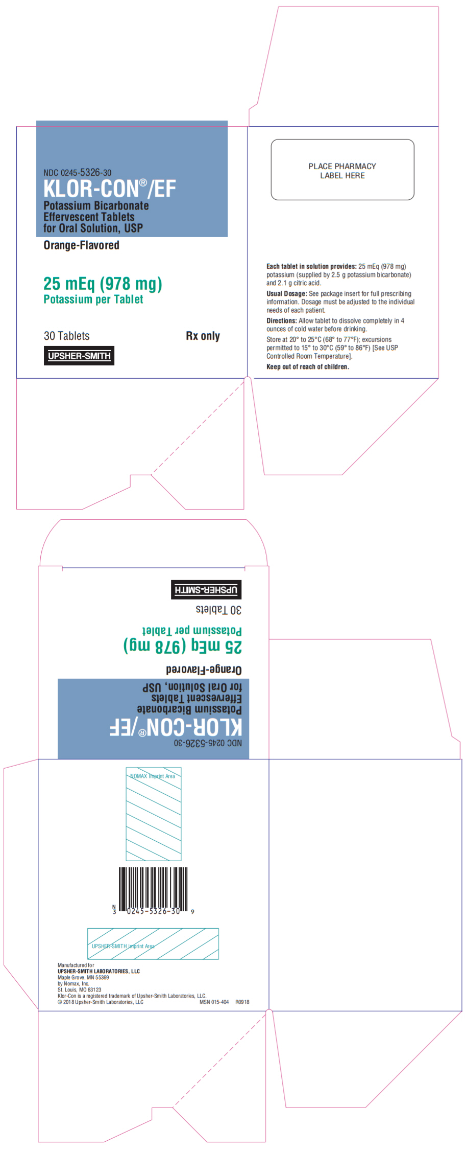 Pill image for Klor-con ®
