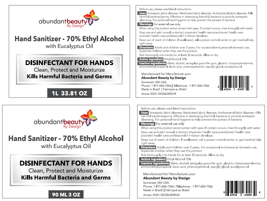 Pill image for Abundant Beauty By Design Hand Sanitizer