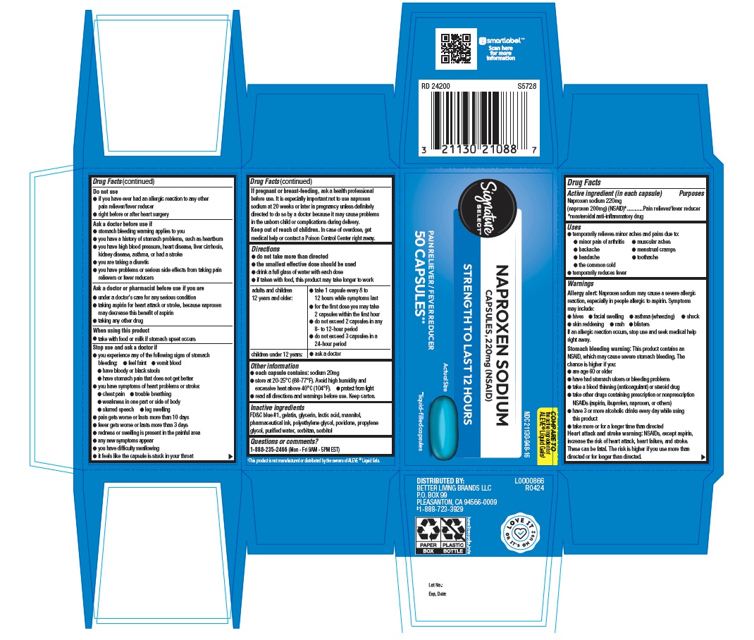 Pill image for Naproxen Sodium Capsules 220 Mg