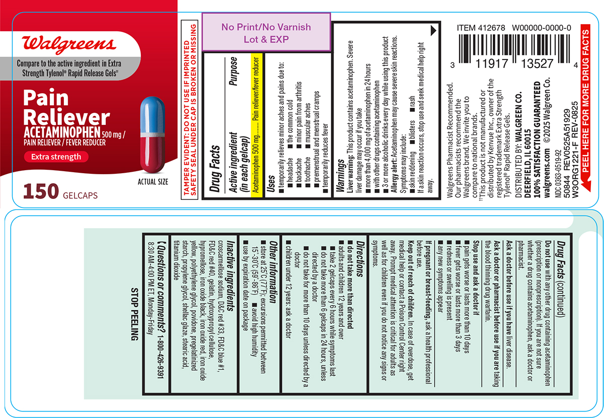 Pill image for Walgreens 44-519