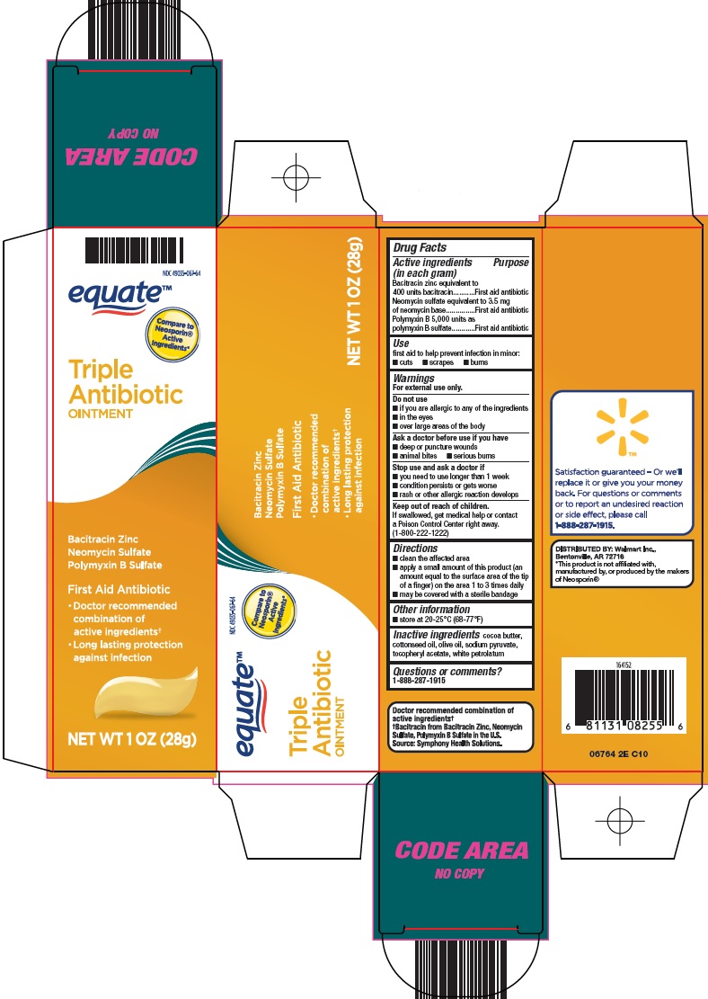 Pill image for Wal-mart Triple Antibiotic Ointment Drug Facts