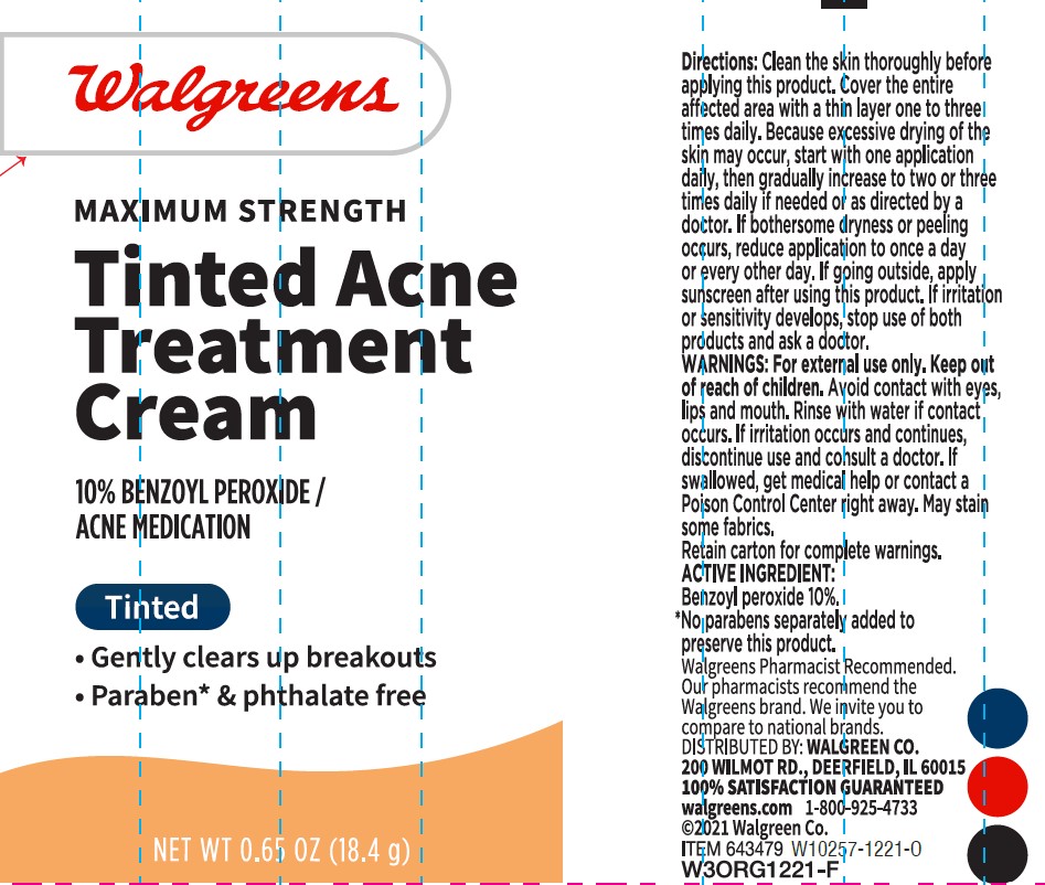 Pill image for Walgreens Maximum Strength Tinted Acne Spot Treatment Cream