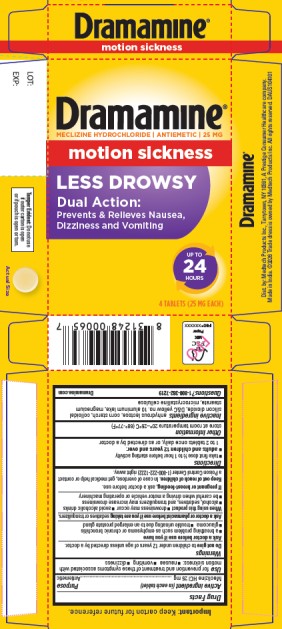 Pill image for Dramamine Less Drowsy - 63029-903