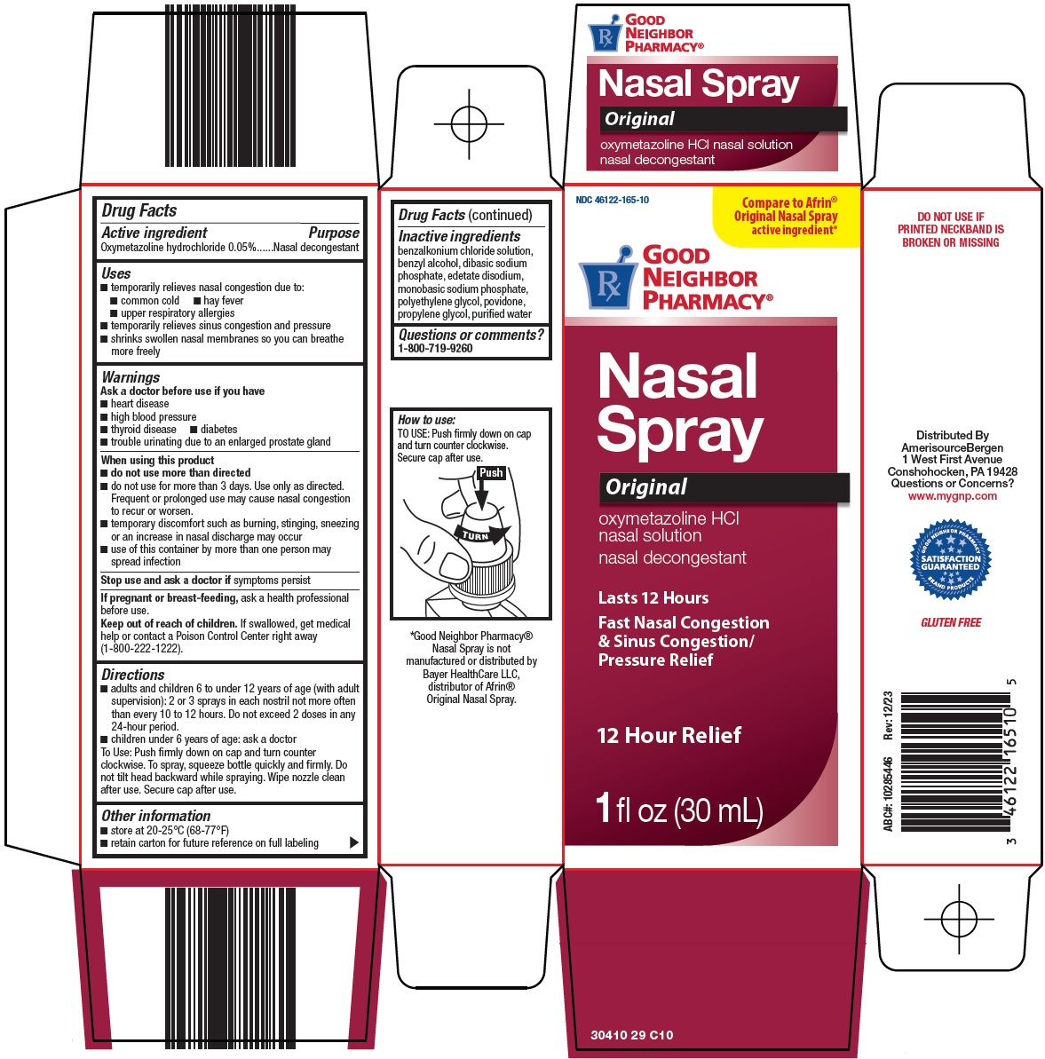 Pill image for Amerisource Bergen Nasal Spray Drug Facts