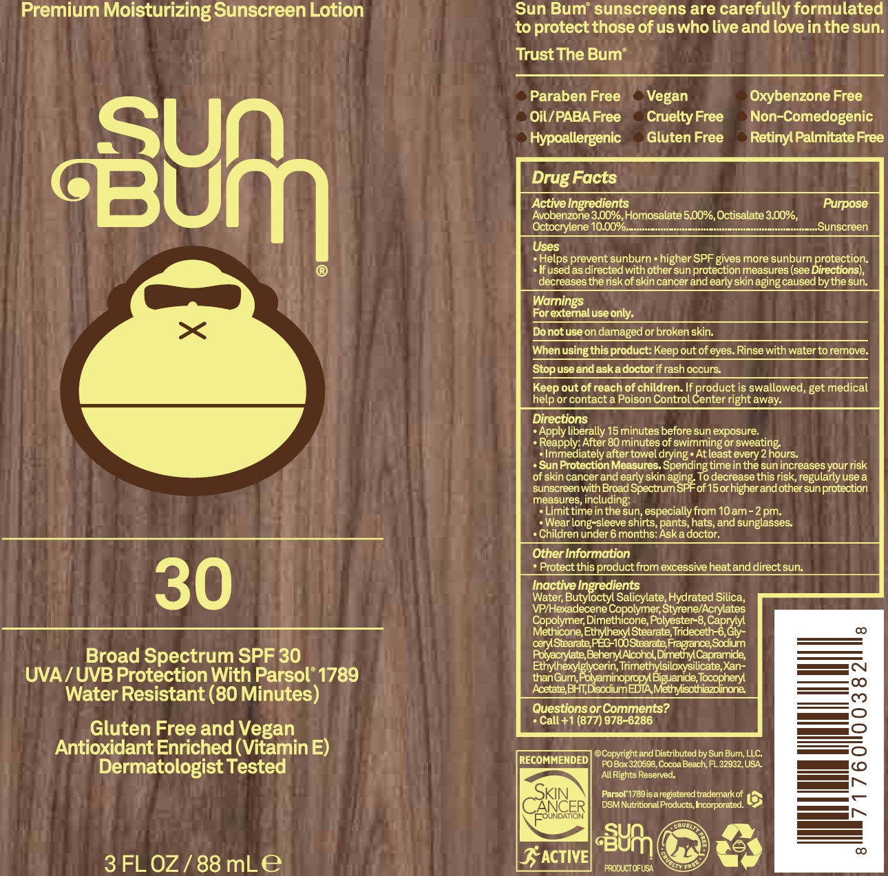 Pill image for Sun Bum Spf 30 Premium Moisturizing Sunscreen