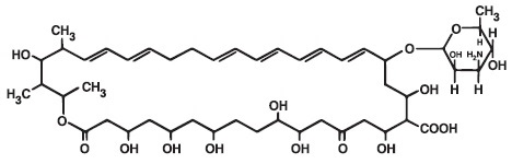 Pill image for nystatin topical powder, usp
