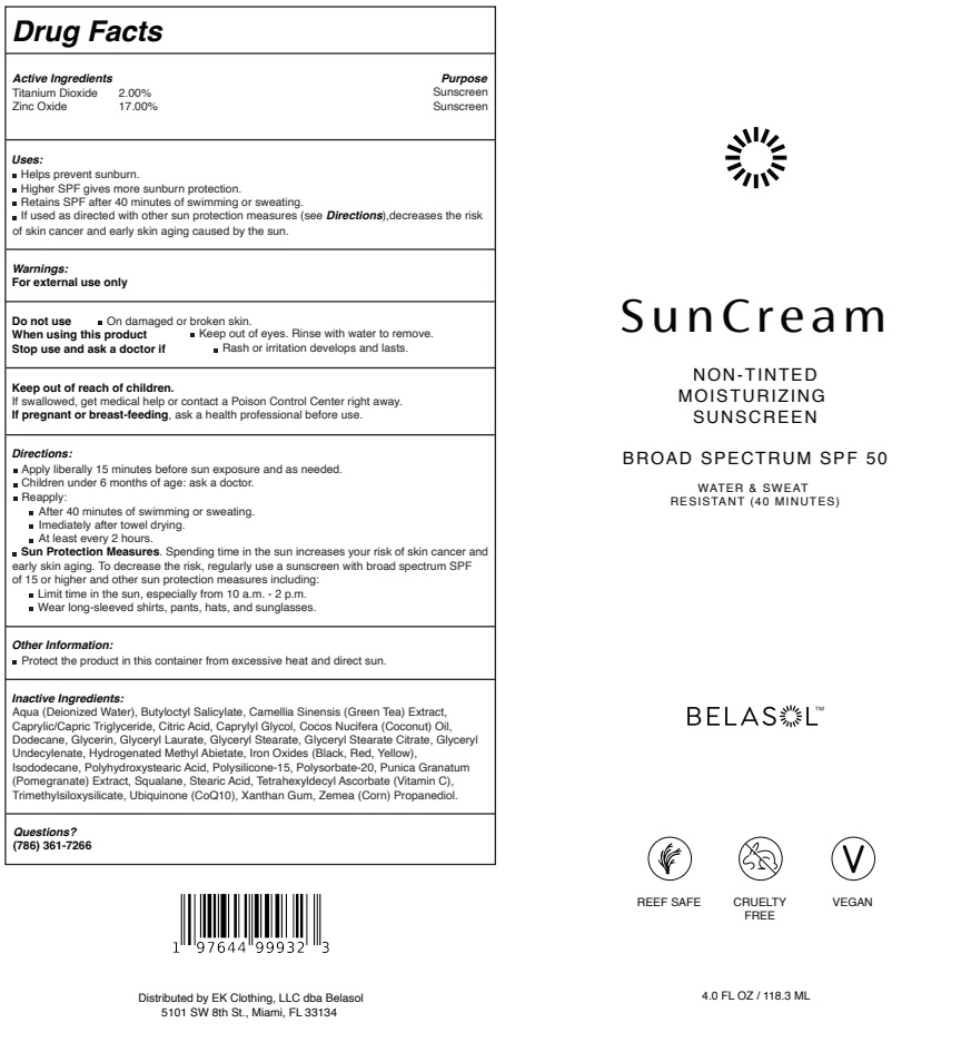 Pill image for Belasol Sun Cream Non-tinted Moisturizing Spf 50