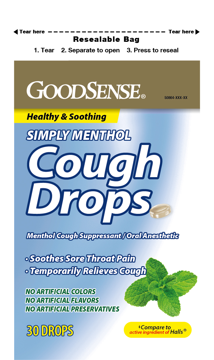 Pill image for Simply Menthol Cough Drops