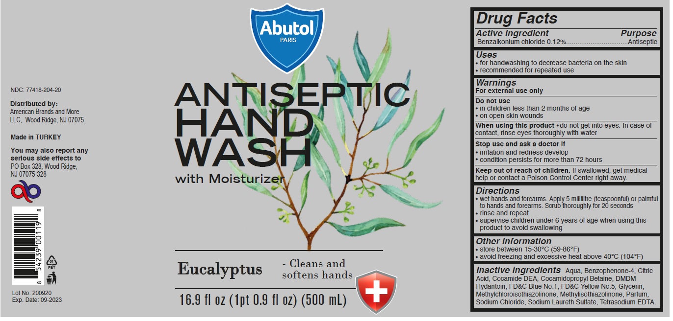 Pill image for Abutol Paris Antiseptic Hand Wash Eucalyptus