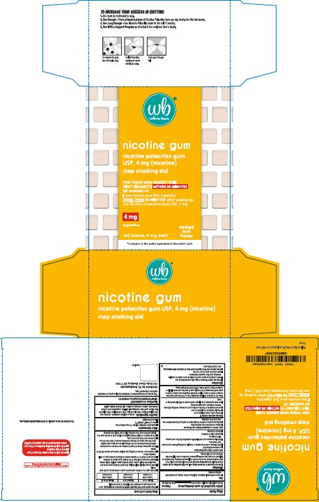 Pill image for Nicotine 4 Mg Fruit Coated Usp Gum