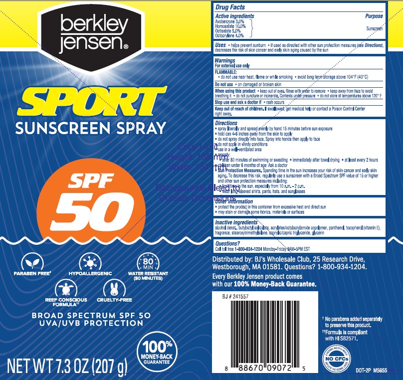 Pill image for Berkley Jensen Sport Sunscreen Spray Spf 50