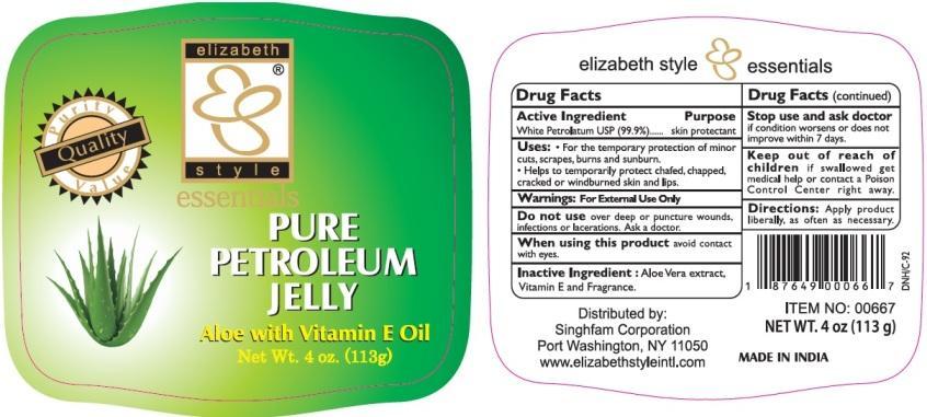 Pill image for Pure Petroleum Aloe With Vitamin E Oil Jelly
