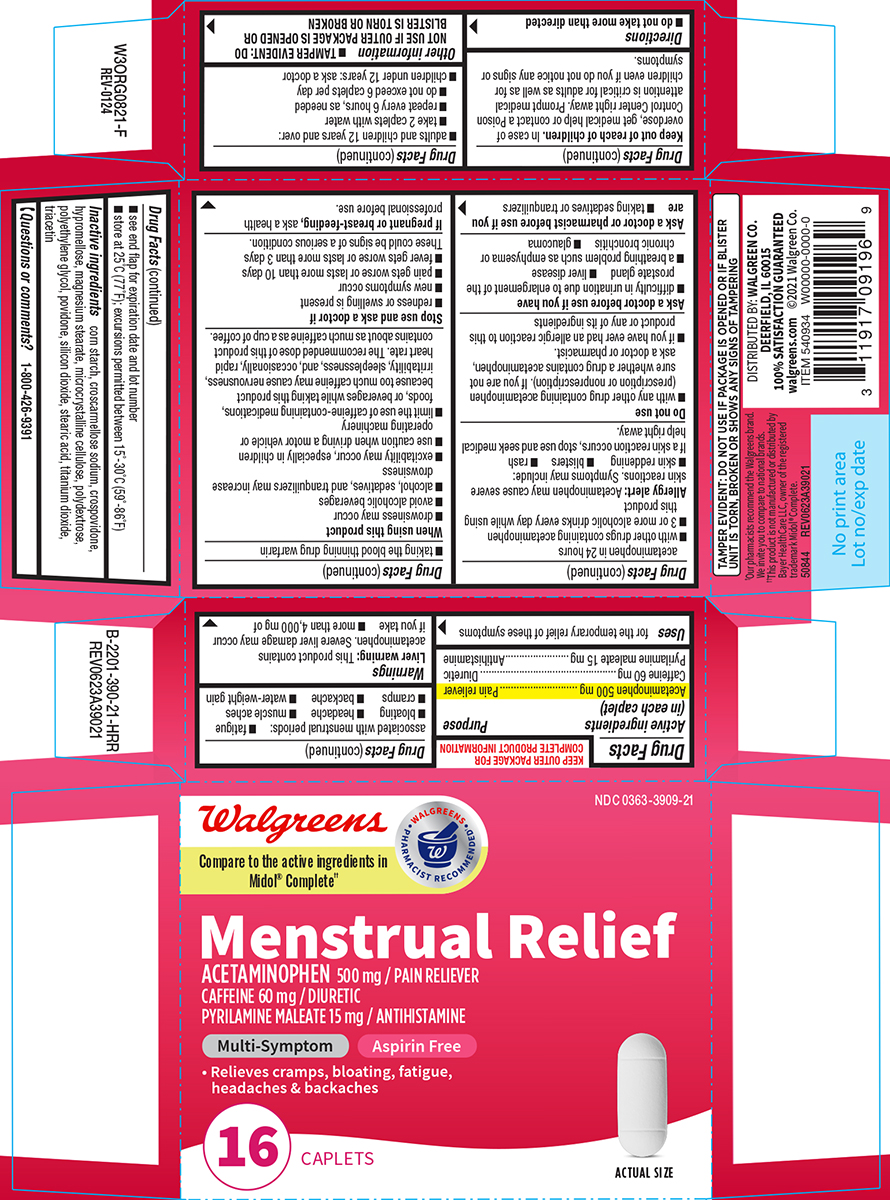 Pill image for Walgreens 44-390 Menstrual Relief