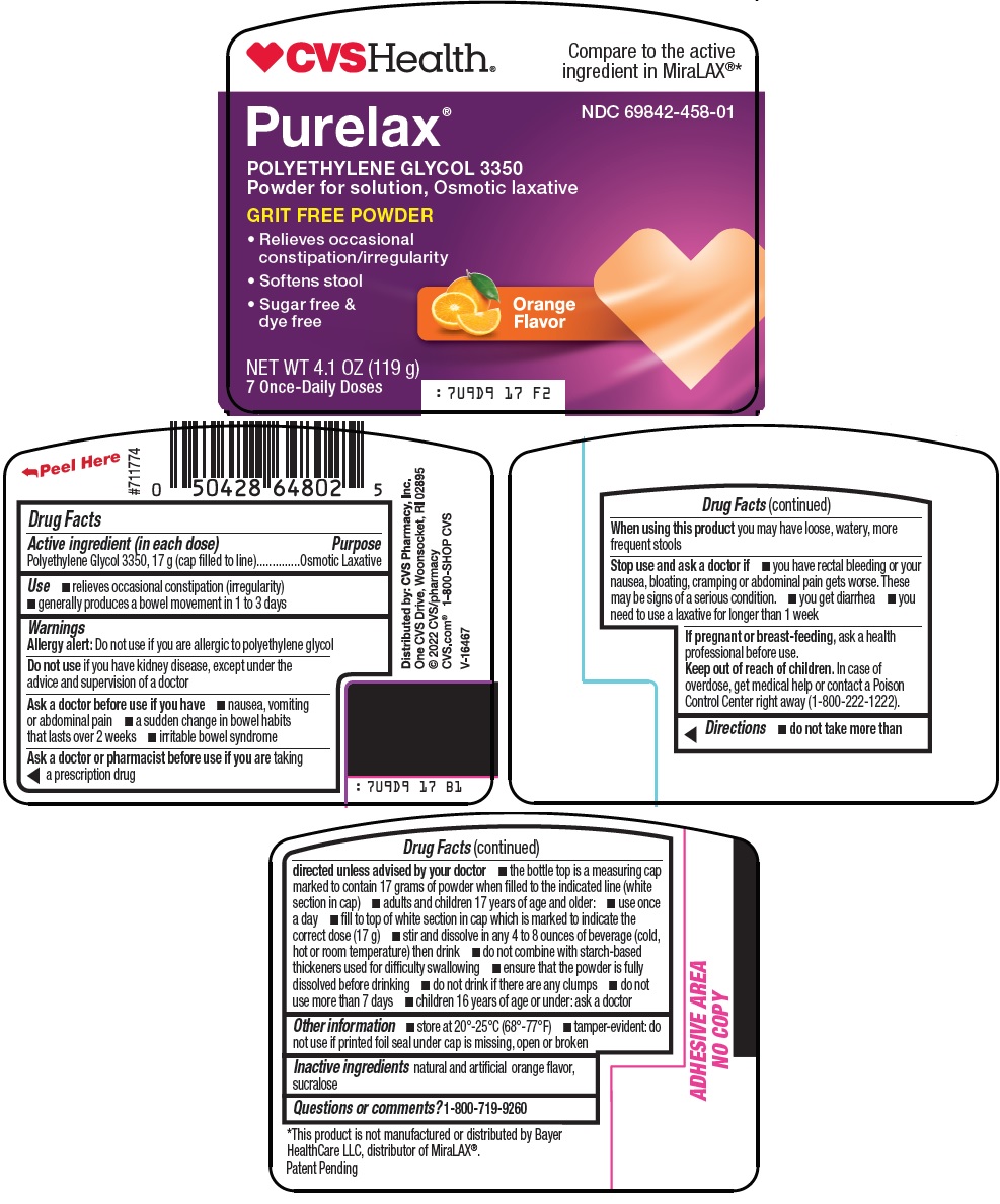 Pill image for Cvs Pharmacy, Inc. Purelax Drug Facts