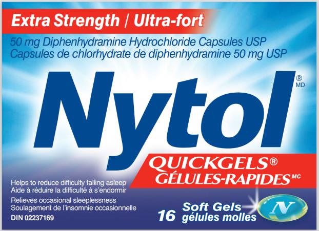 Pill image for Nytol Gelcap 50 Mg_export Only 63029-928