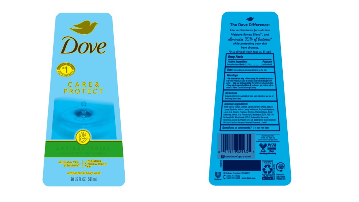 Pill image for Dove Men+care Antibactercial Skin Defense Body + Face Wash