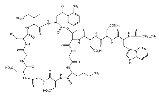 Pill image for These Highlights Do Not Include All The Information Needed To Use Daptomycin For Injection Safely And Effectively. See Full Prescribing Information For Daptomycin For Injection.