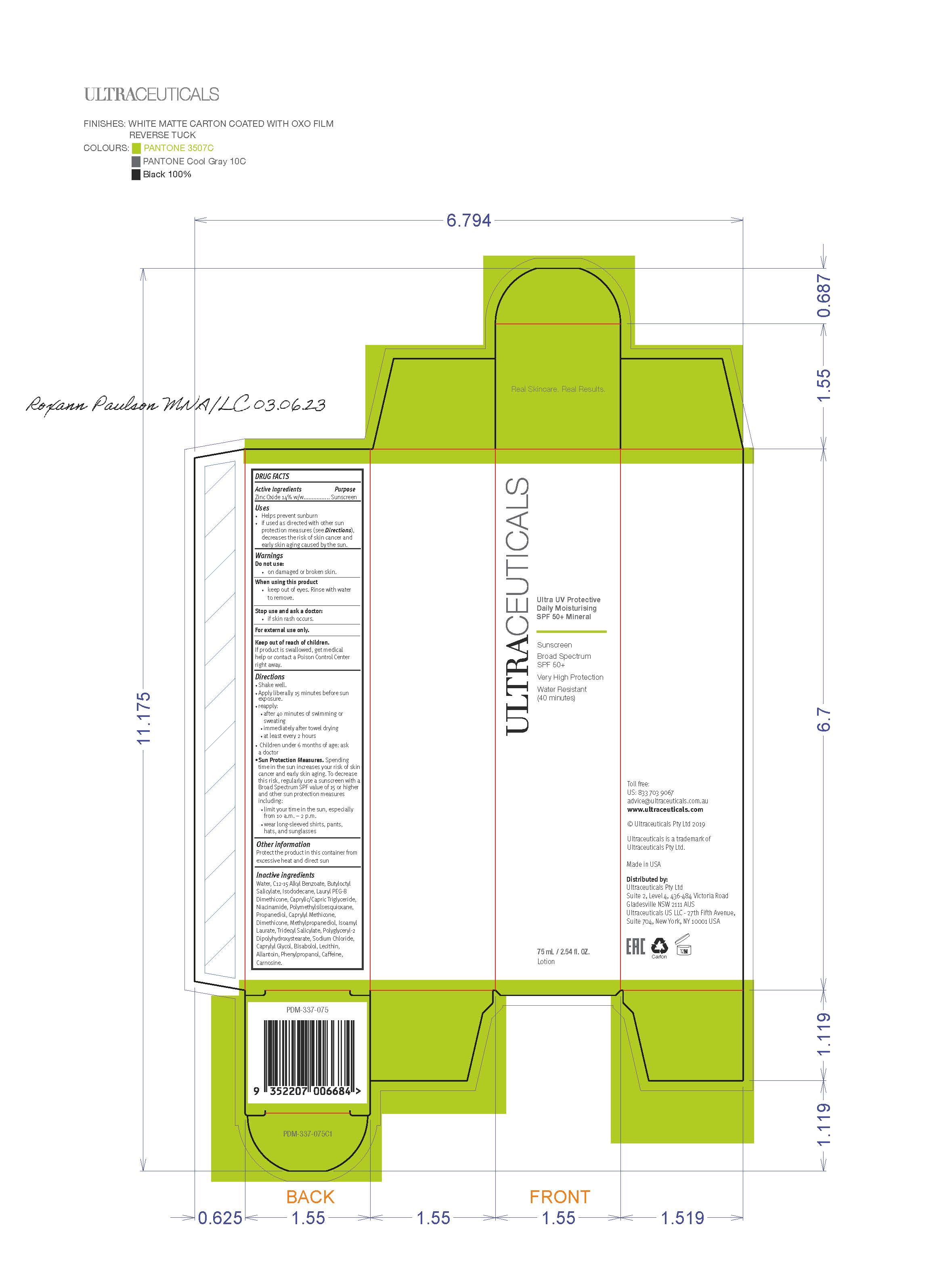 Pill image for ultraceuticals ultra uv protective daily moisturising