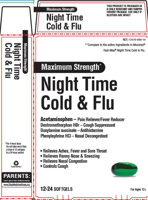 Pill image for Night Time Cold & Flu