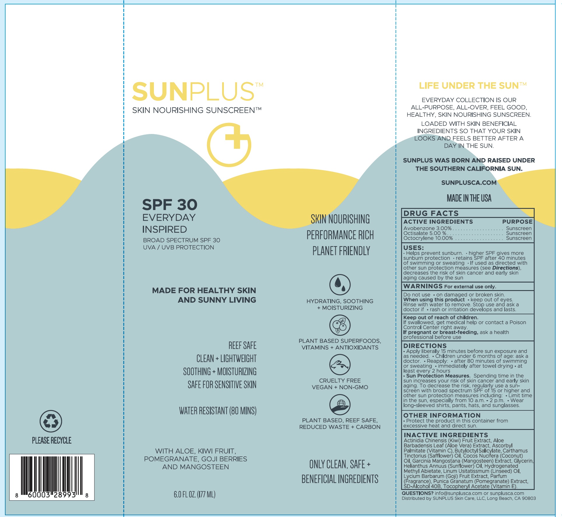 Pill image for Sunplus Spf-30 Everyday Inspired Broad Spectrum Sunscreen Spray