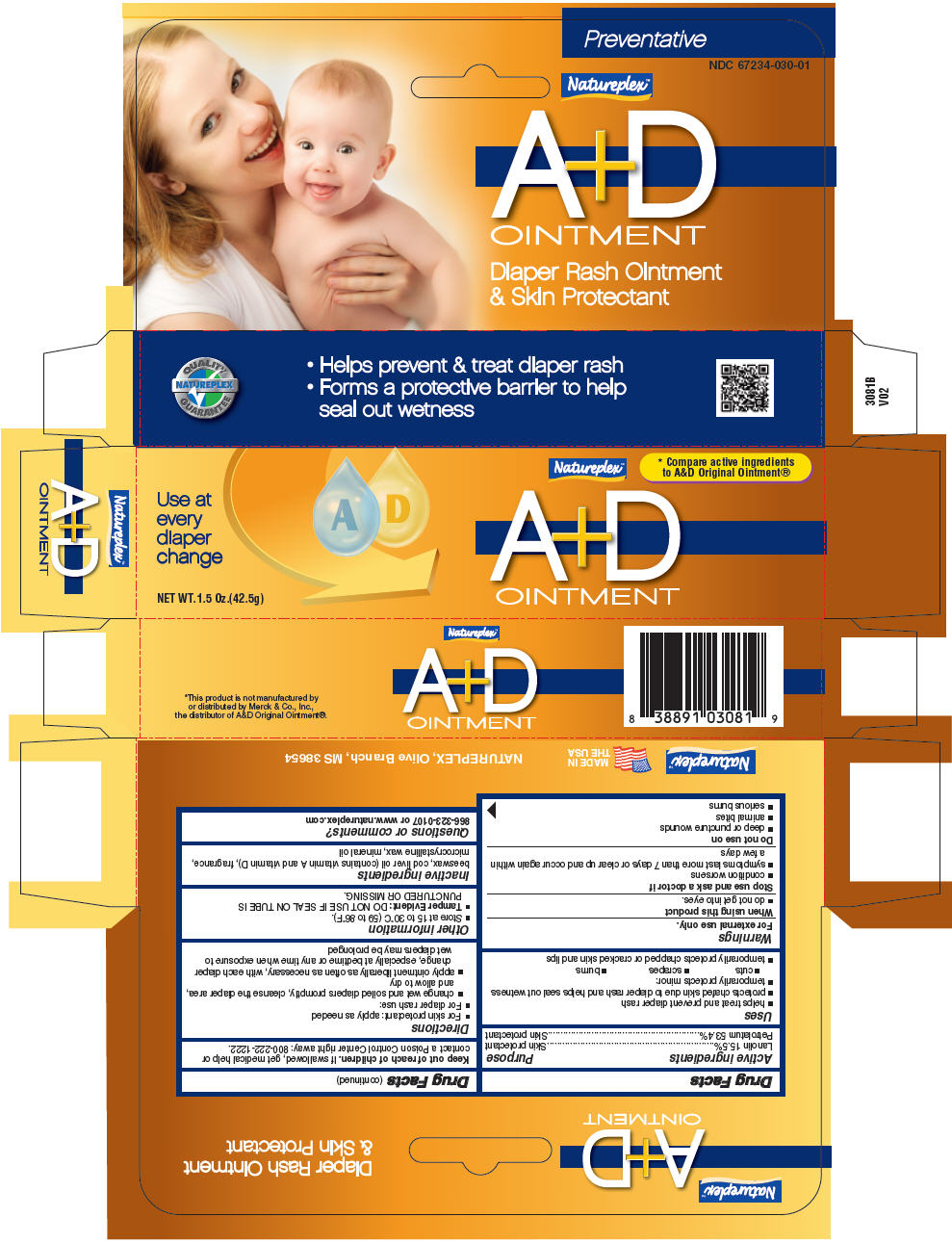 Pill image for A & D