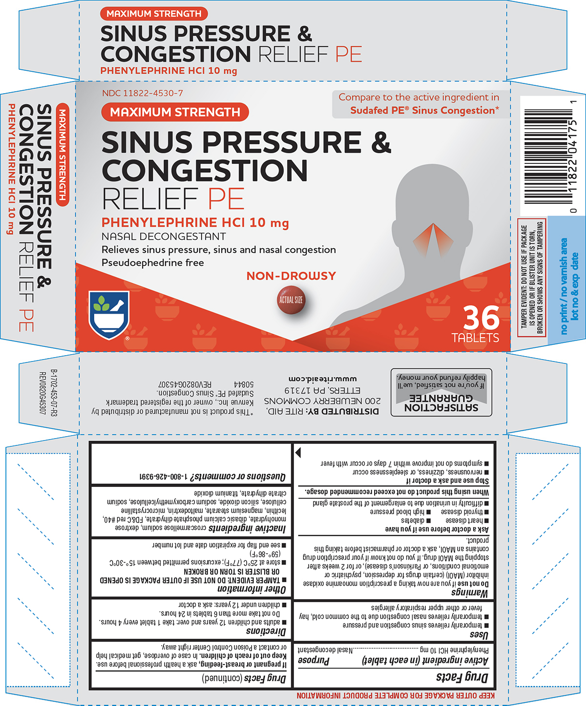 Pill image for Rite Aid 44-453