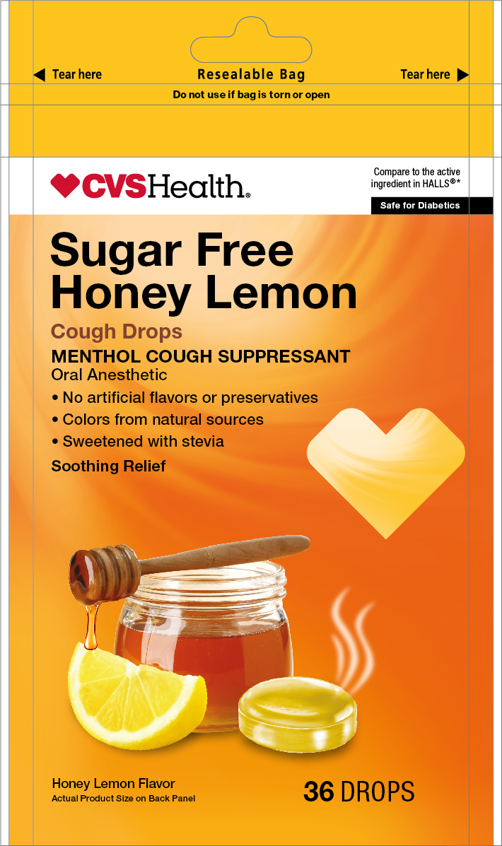 Pill image for Sugar Free Lemon Honey Cough Drops