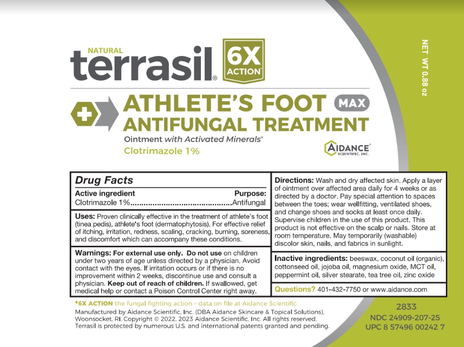 Pill image for 24909-207 Terrasil Athlete's Foot Treament Max
