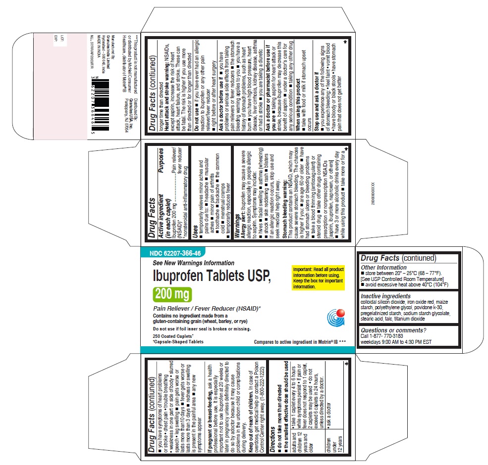 Pill image for Ibuprofen Tablets, Usp 200 Mg