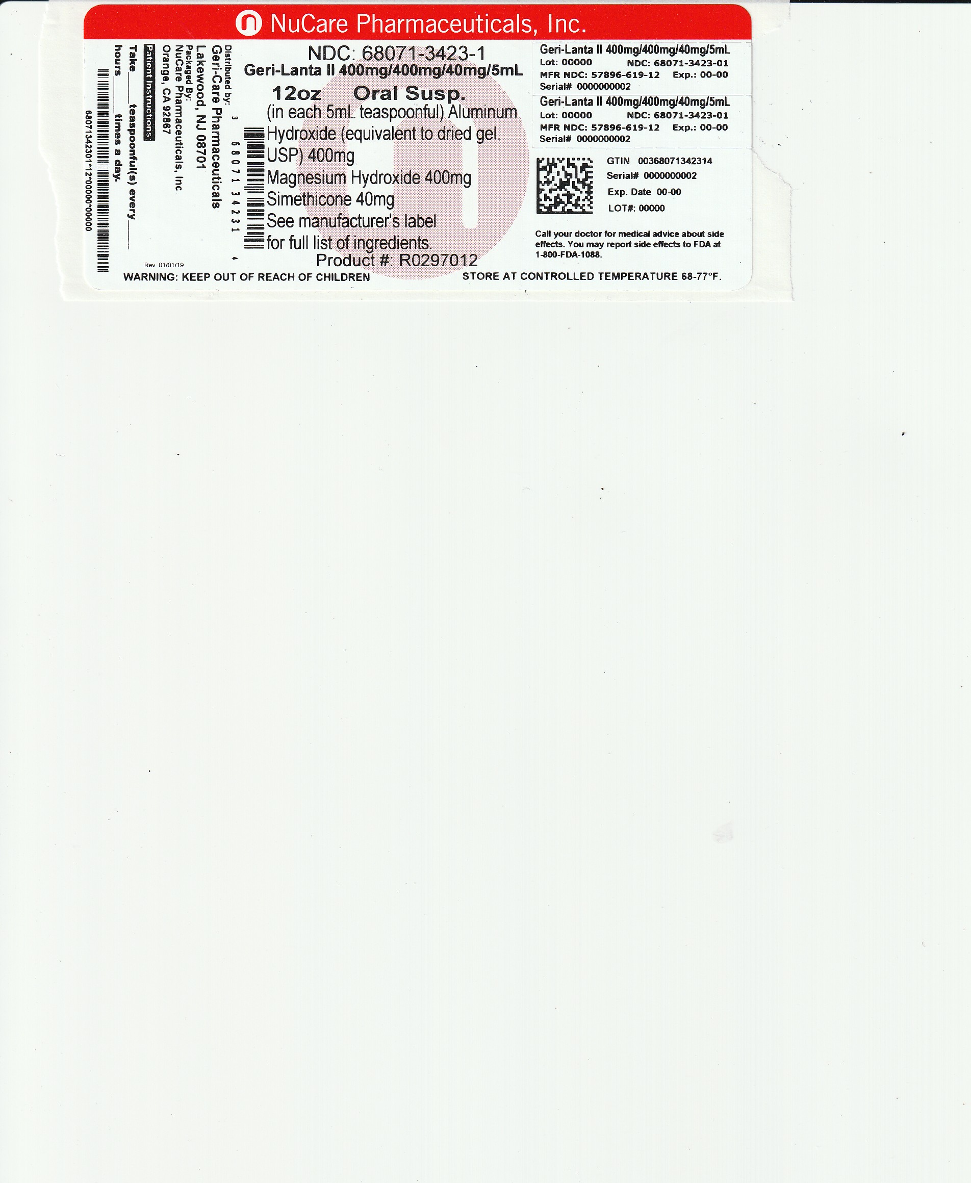 Pill image for Gerilanta Max 619