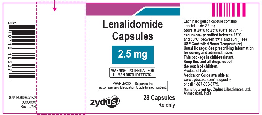 Pill image for Lenalidomide Capsules, For Oral Use