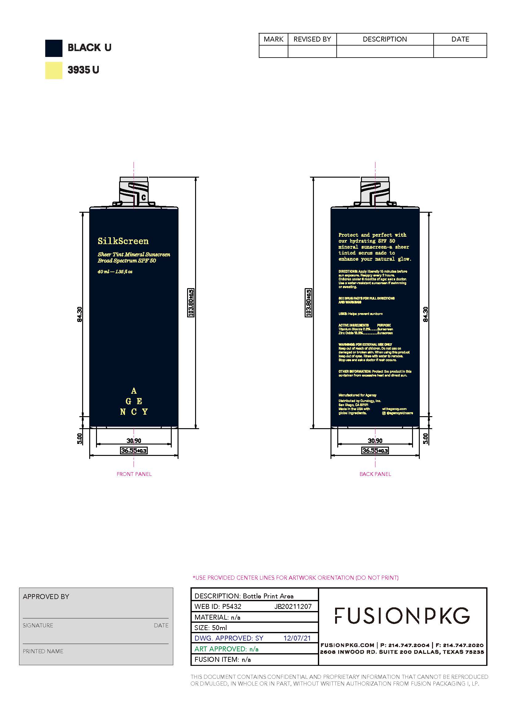 Pill image for Sheer Tint Mineral Sunscreen Broad Spectrum Spf 50 - Light/medium Shade