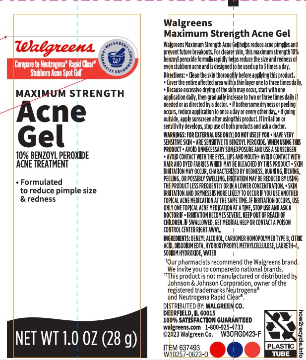 Pill image for Walgreens Maximum Strength Acne Gel