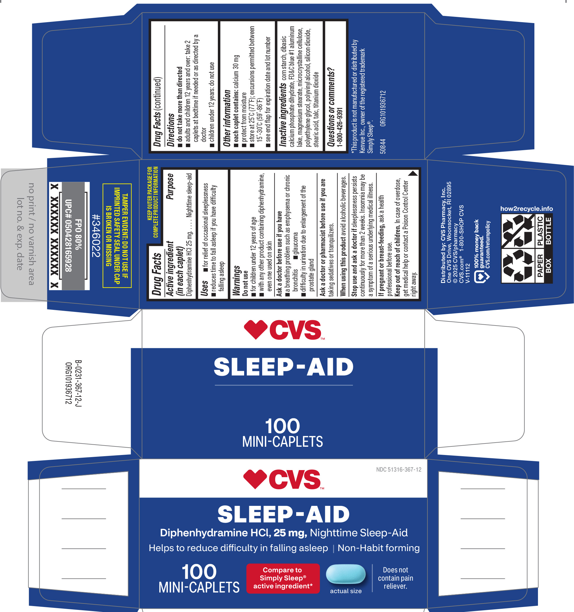 Pill image for Cvs 44-367