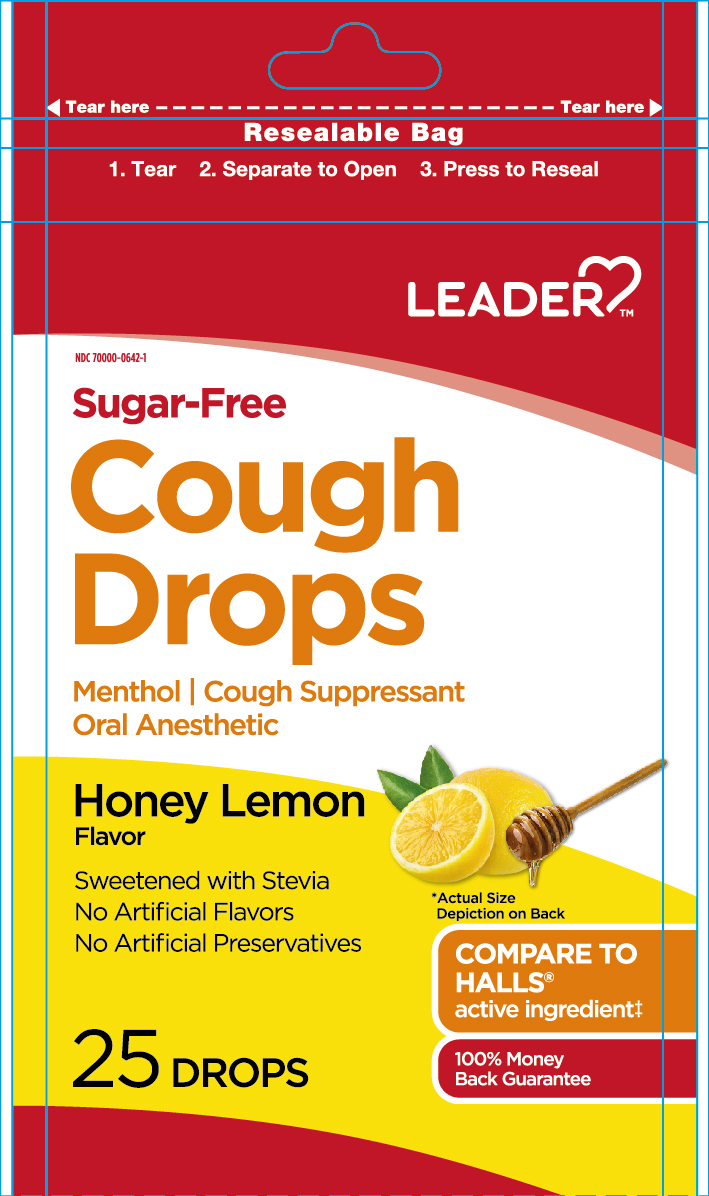 Pill image for Sugar Free Cough Drops Honey Lemon