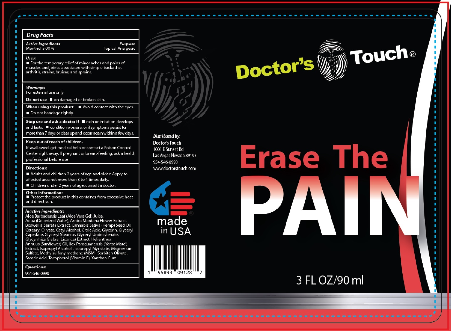 Pill image for Doctor's Touch Erase The Pain
