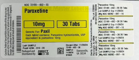 Pill image for Paroxetine