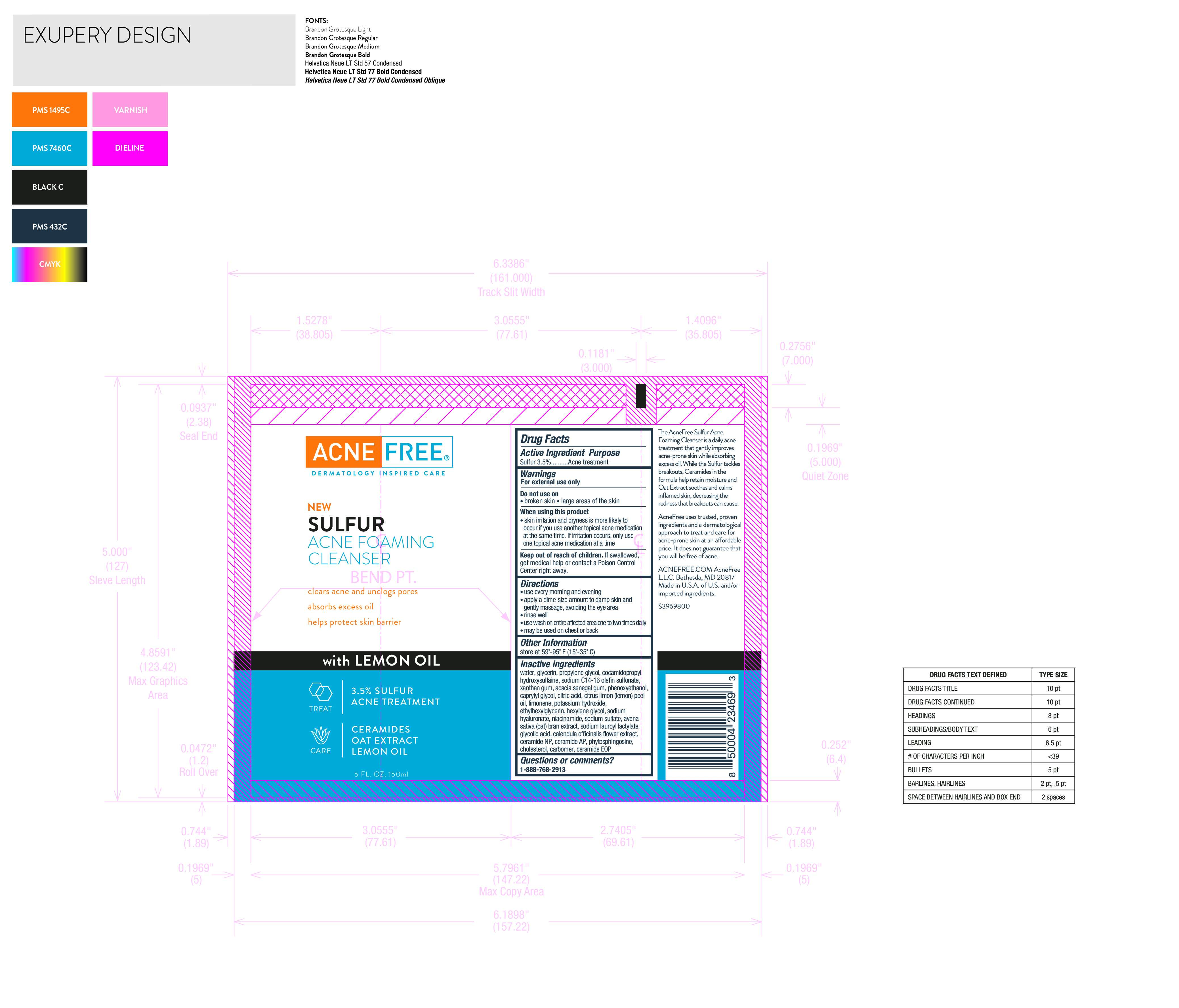 Pill image for Sulfur Acne Foaming Cleanser