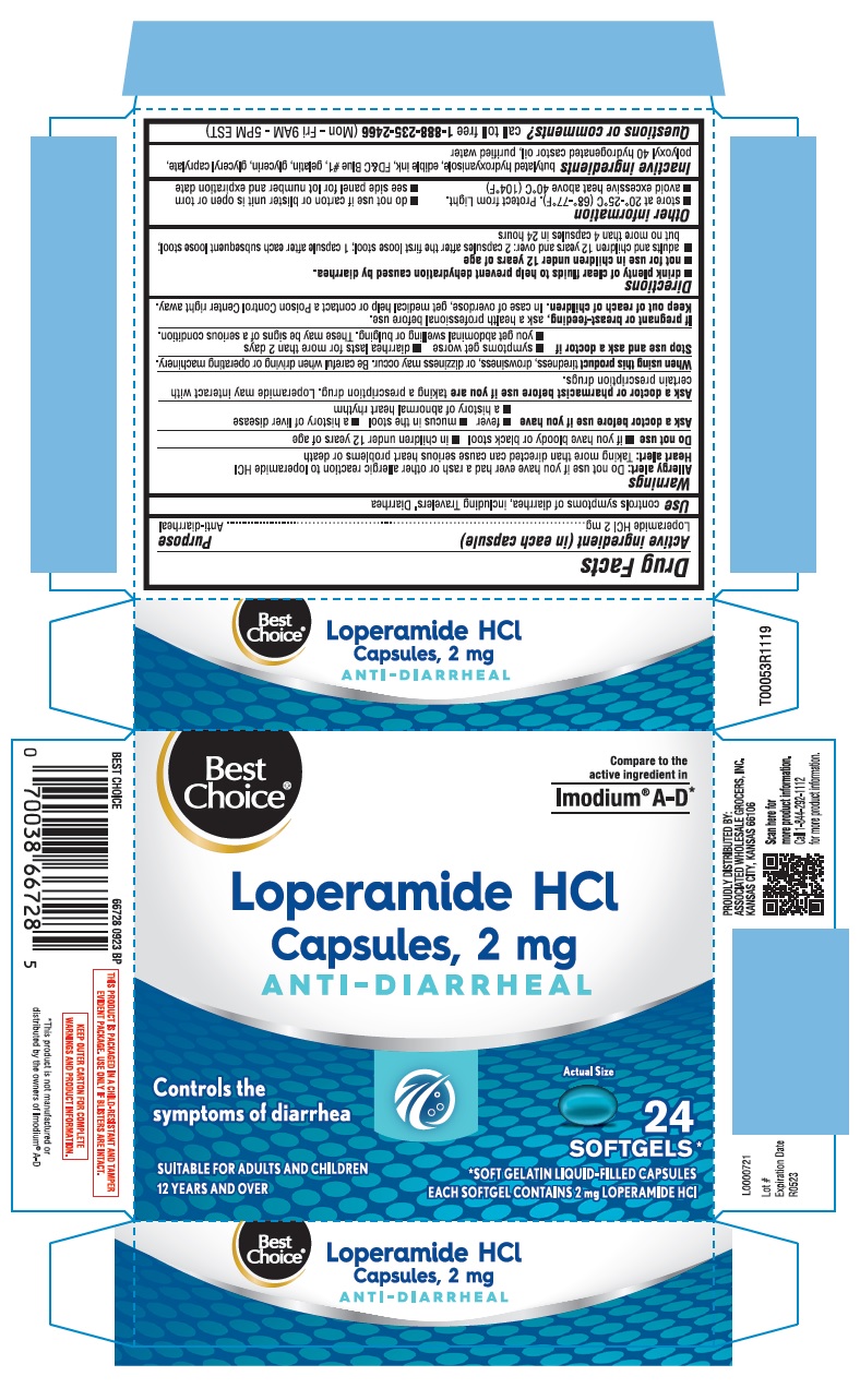Pill image for loperamide hcl capsules 2mg