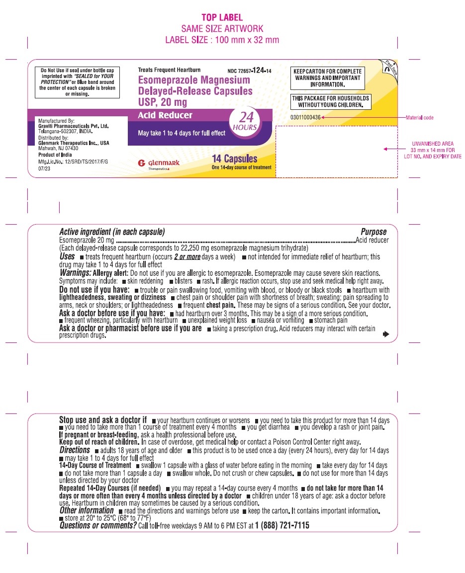 Pill image for Esomeprazole Magnesium Delayed-release Capsules Usp, 20 Mg