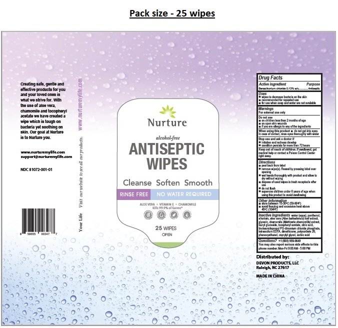Pill image for nurture antiseptic wipes