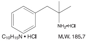 Pill image for Phentermine Hydrochloride Tablets, Usp Civ
