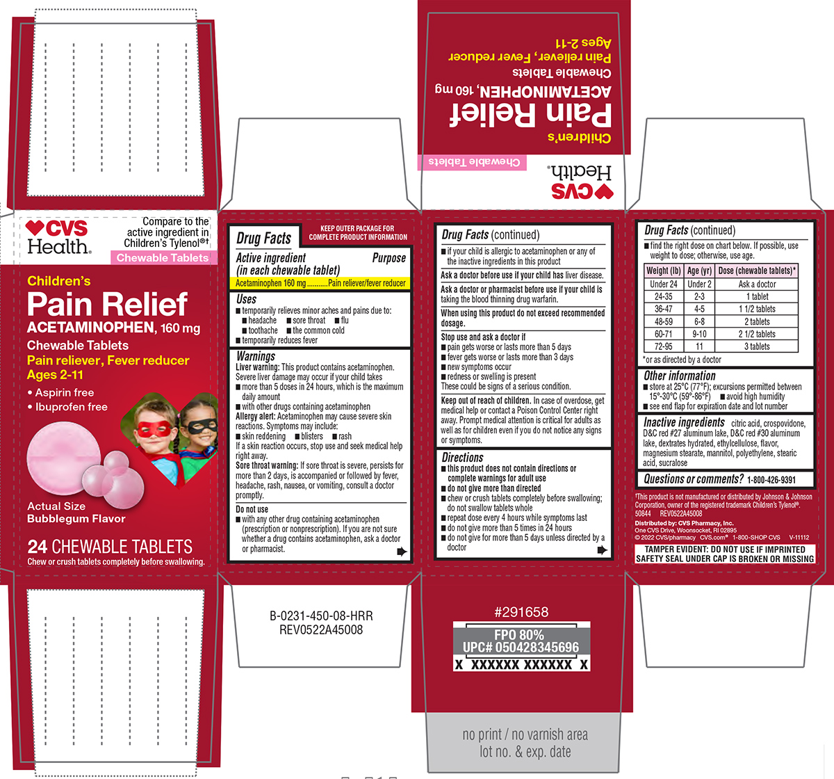 Pill image for Cvs 44-450-childrens