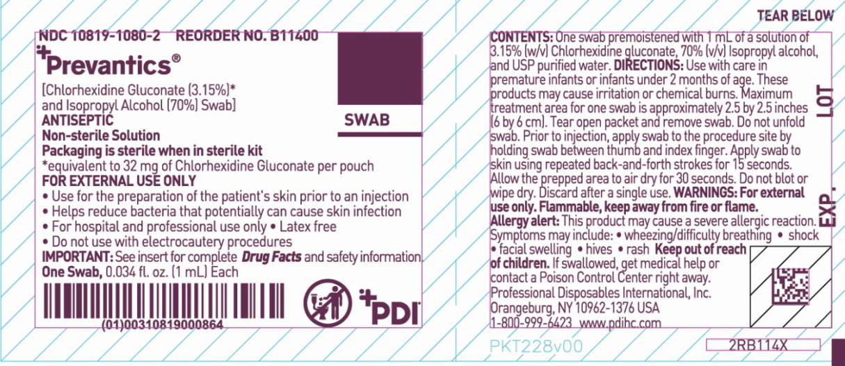 Pill image for B11400- Ndc 10819-1080-2