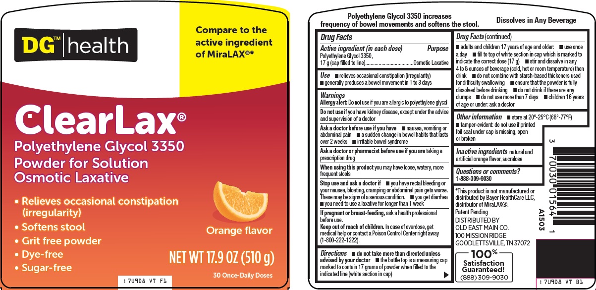 Pill image for Dolgencorp, Llc Clearlax®